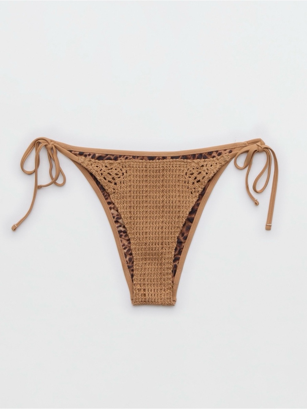 Aerie Crochet Tie-Side Bikini Bottom